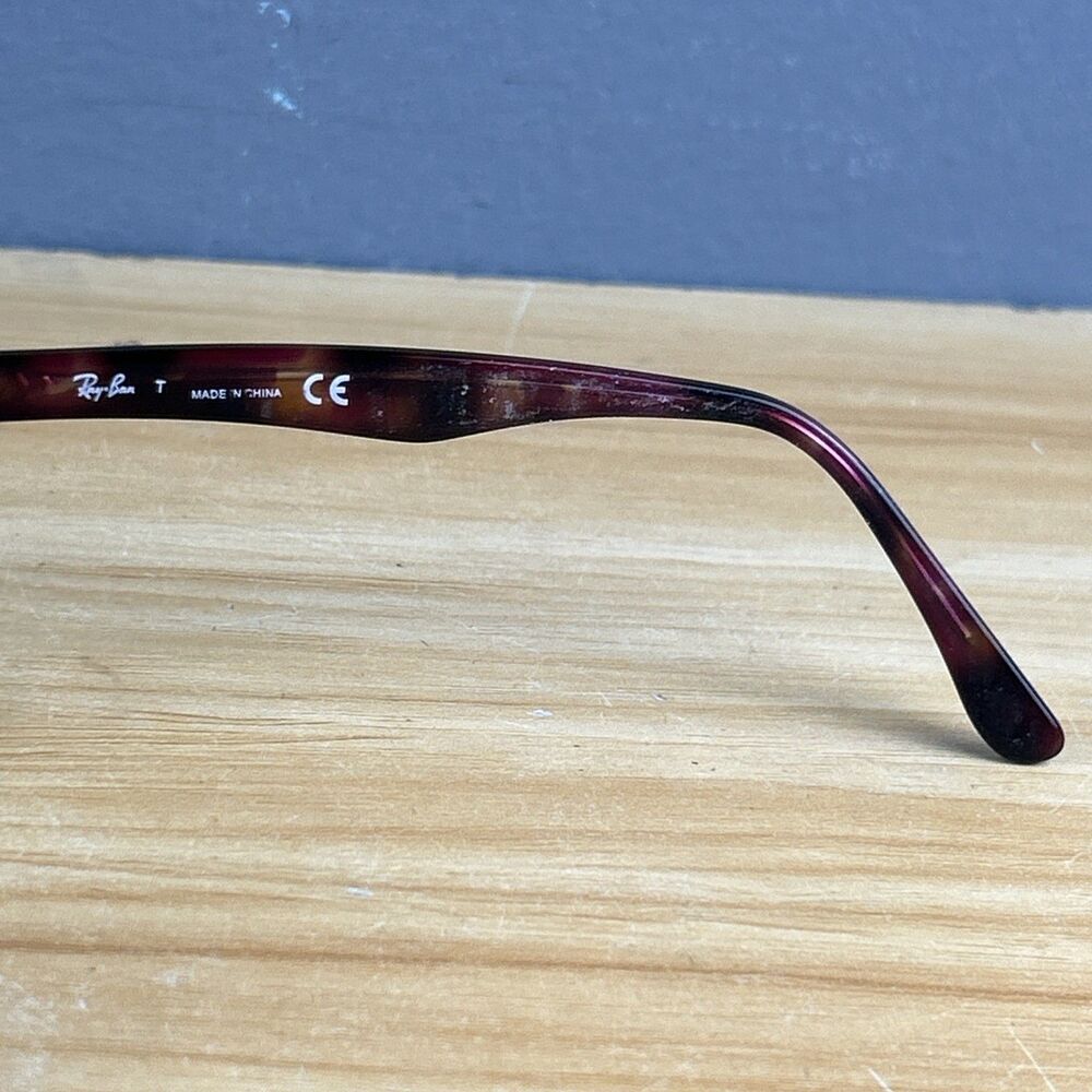 Ray Ban Eyeglasses RB 5228 5628 Lilac Floral Size 53-17-140 Frames Only - Picture 7 of 10
